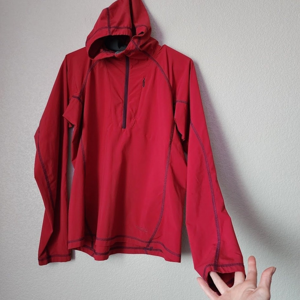 Rab Aurora Pull On Softshell Hooded Ultralight Ja… - image 5